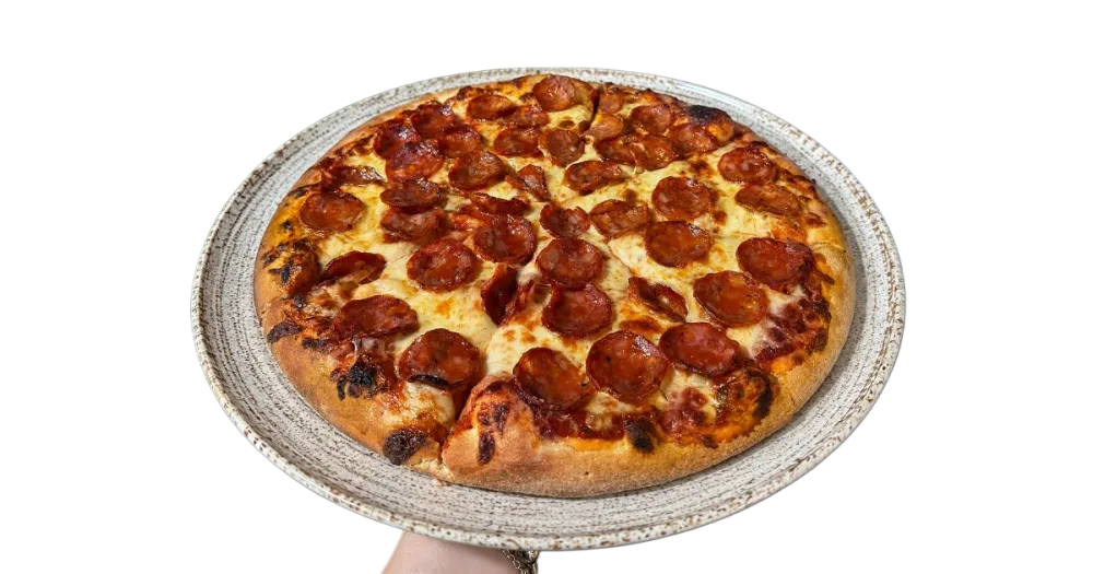 Pizza Con Salsiccia Picante