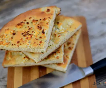 Focaccia cu cașcaval